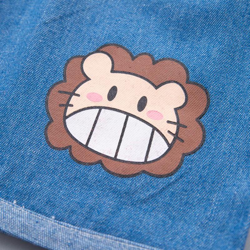 2-piece Lion Pattern T-shirt & Shorts for Children Boy - PrettyKid
