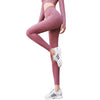 Yoga Pants Female Women High Waist Elastic Hip Running Fitness Bottoming Leggings - PrettyKid
