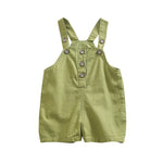 Children's Cotton Strap Shorts Open Crotch Loose Strap Casual Shorts for Boys and Girls