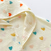 Baby Kid Unisex Love heart Print Jackets Outwears