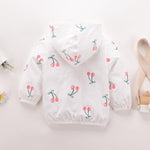 Cherry Pattern Jacket for Toddler Girl - PrettyKid