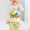2-piece Dinosaur Pattern Pajamas Sets for Children Boy - PrettyKid
