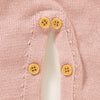 Wholesale Baby Knitwear Retro Color-block Plaid Pattern Long-sleeved Long-leg Romper in Bulk - PrettyKid