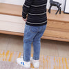 Boys Elastic band Solid Jeans Wholesale Boys Jeans - PrettyKid