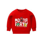 Boys Monster Party Pattern Top Wholesale Toddler Boy Clothes - PrettyKid