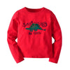 Boys Stegosaurus Dinosaur Letter Pattern Top Wholesale Boy Clothing - PrettyKid