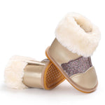 Baby Girls Casual Winter Fur Boots Cheap Kid Shoes Wholesale - PrettyKid