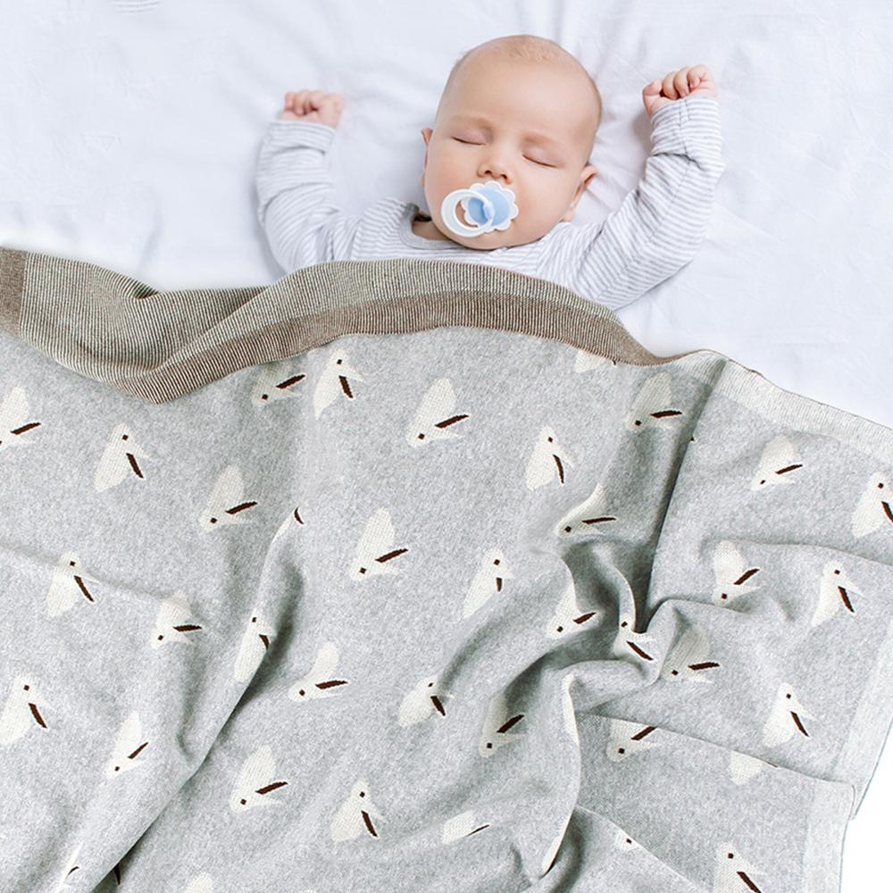 Baby Rabbit Cartton Casual Cute Baby Blankets - PrettyKid