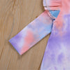 Girls Ruffled Tie Dye Long Sleeve Top & Trousers Baby Outfits Girl - PrettyKid