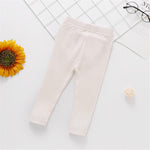 Baby Girls Solid Color Casual Leggings Baby Clothes Vendors - PrettyKid