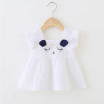 Baby Girl Cat Pattern Dress - PrettyKid