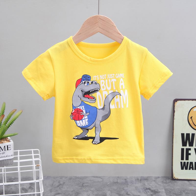 2-piece Dinosaur Pattern T-shirt & Shorts for Children Boy - PrettyKid