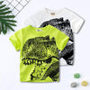 Grow Boy Dinosaur Pattern T-shirt - PrettyKid