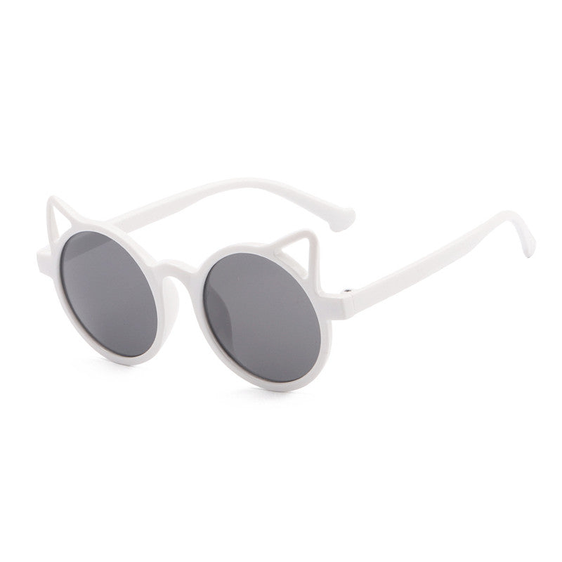Children Cat Ears Design Sunglasses - PrettyKid