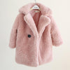 2-12 Years Children Fur Coat Baby Warm Jacket Girls Long Overcoat Winter Kids girls Casual Supplier - PrettyKid