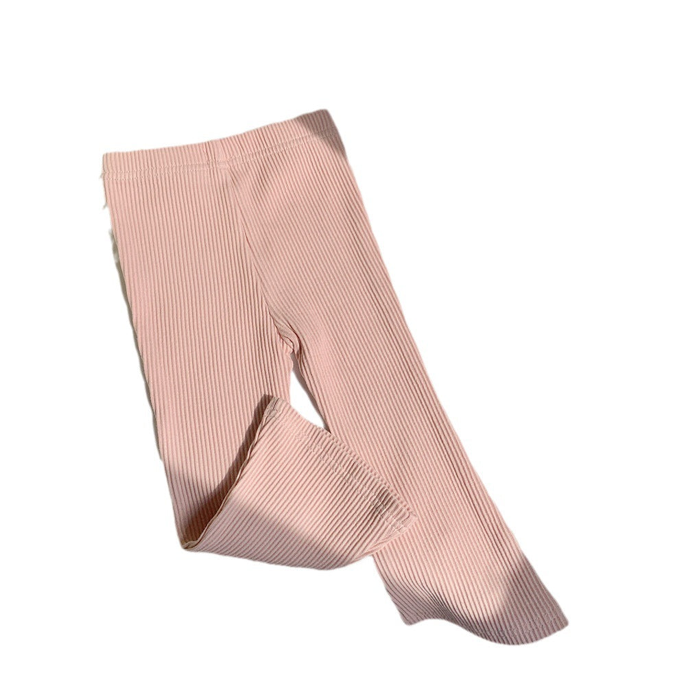 Korean Style Cotton Girl Pants