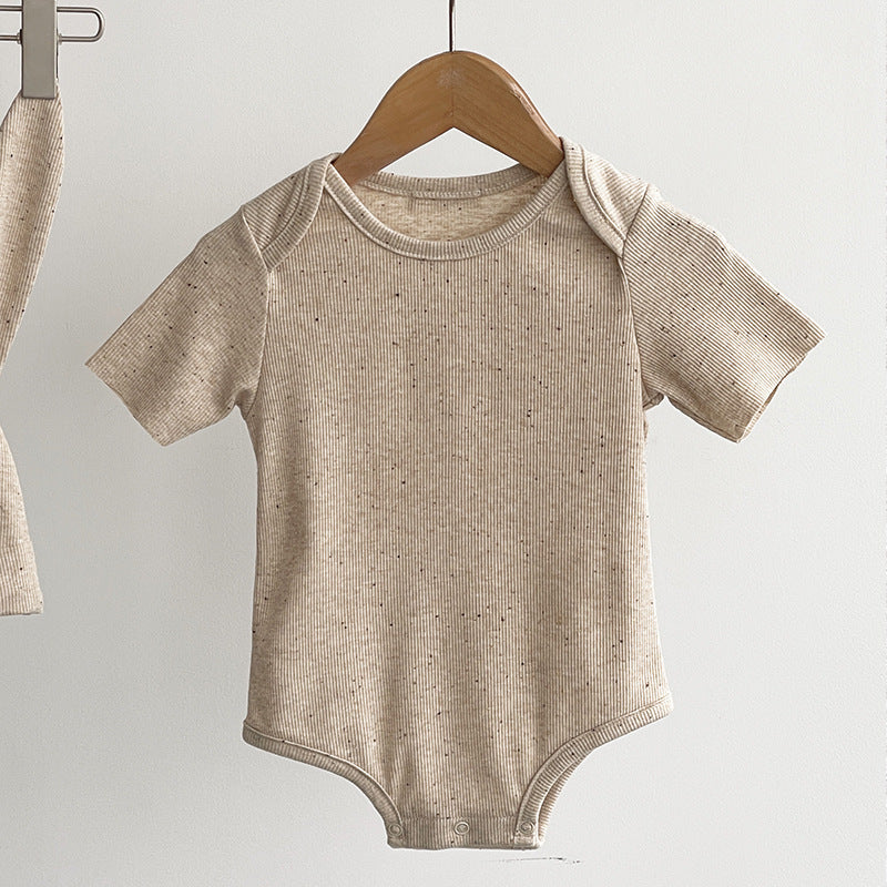 Long Sleeves Apricot Newborn Baby onesie