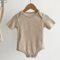 Long Sleeves Apricot Newborn Baby onesie