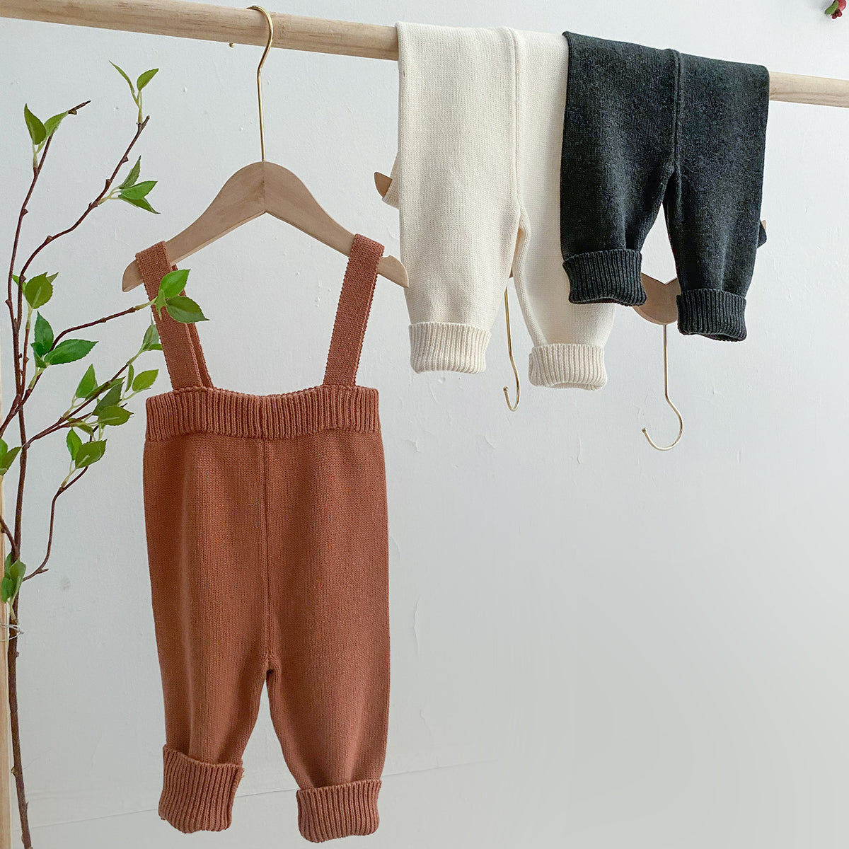 Unisex Baby One-piece Strap Jumpsuit