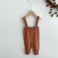 Unisex Baby One-piece Strap Jumpsuit