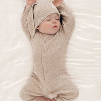 Long Sleeves Apricot Newborn Baby onesie