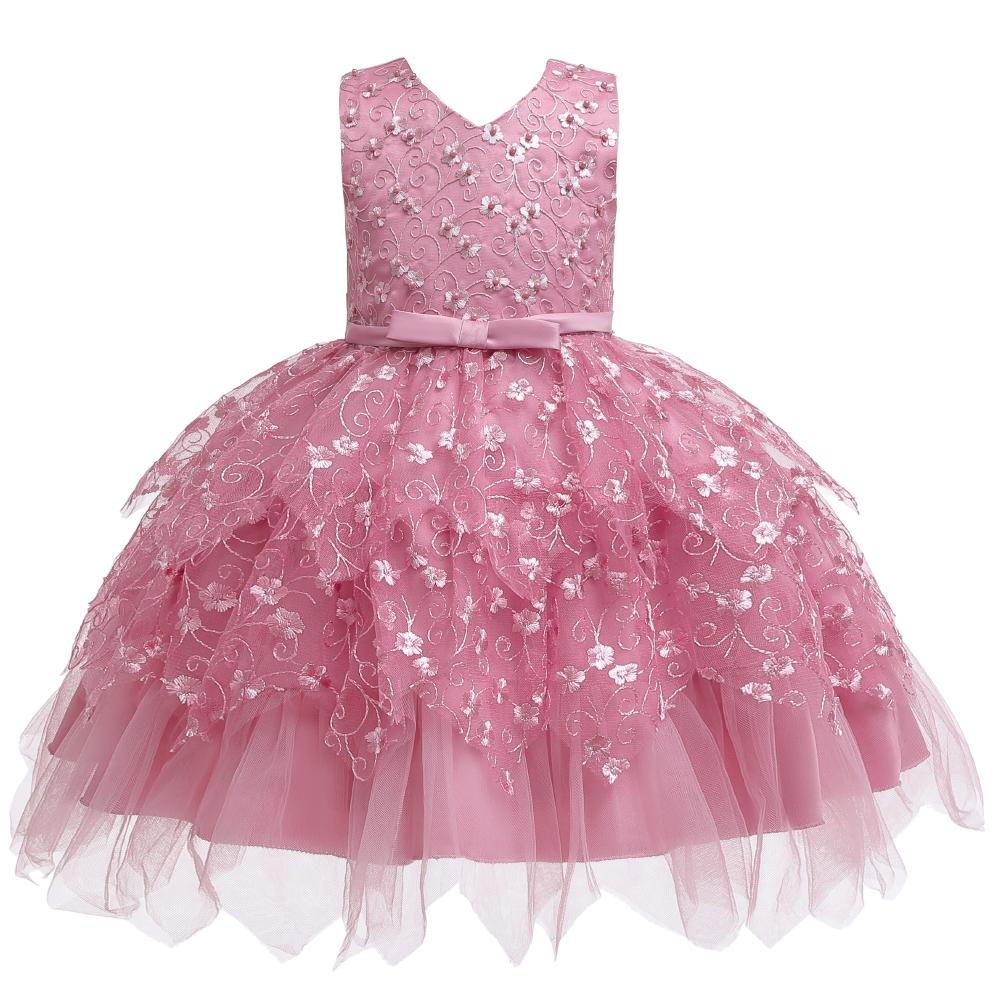 Girl Prom Princess Tutu Performance Dress - PrettyKid