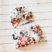 2-Piece Wrapping Towel and Hat Set - PrettyKid