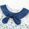 Lapel Lovely Baby Floral Dress - PrettyKid