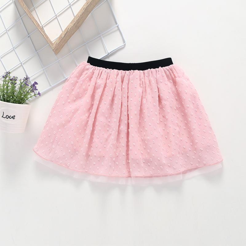 Girls' Embroidy Mesh Skirt - PrettyKid