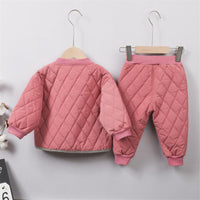 2-piece Winter Thick Coat & Pants for Toddler Girl - PrettyKid