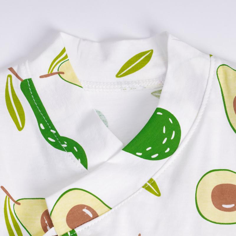 Cartoon Fruit Pattern Bodysuits for Baby - PrettyKid