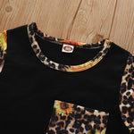 Children Boy 2pcs Color-block Pattern Summer Suit T-Shirt & Shorts - PrettyKid
