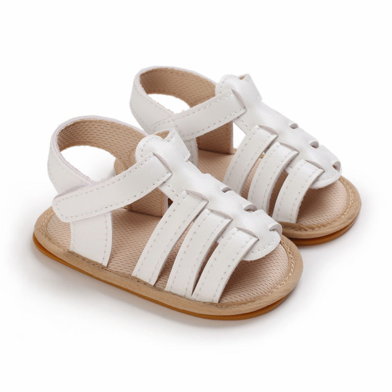 3-18M Boys And Girls Breathable Velcro Sandals Shoes For Newborn Baby Wholesale Baby Clothes - PrettyKid