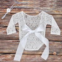 Solid Lace Baby Photographic Clothing - PrettyKid