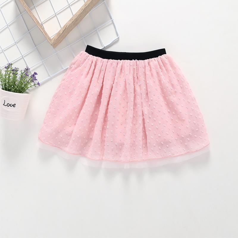 Girls' Embroidy Mesh Skirt - PrettyKid