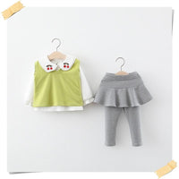 3-piece Vest & Shirt & Pants for Toddler Girl - PrettyKid