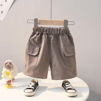 Grow Boy Loose T-shirt & Big Pocket Shorts - PrettyKid