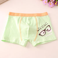 Toddler Boy 4pcs Glasses Pattern Panties - PrettyKid