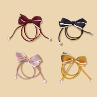 Girl 5pcs Bowknot Decor Hair Copes - PrettyKid