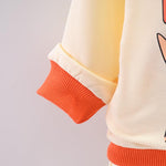 infant hoodies wholesale Toddler Girl Dog Pattern Long Sleeve Top & Pants - PrettyKid