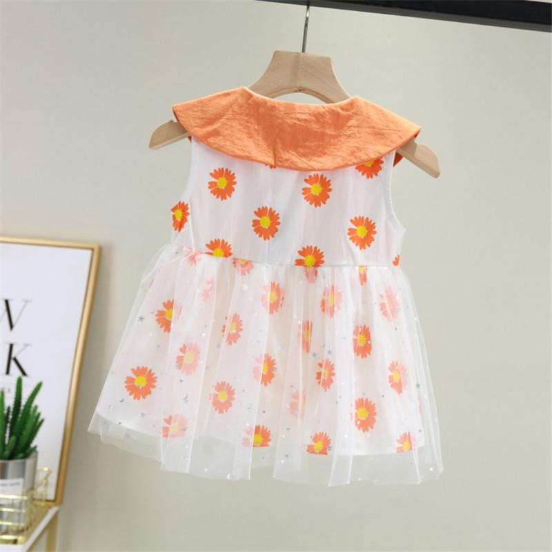Daisy Printed Dress for Toddler Girl - PrettyKid