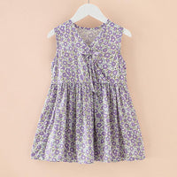 Grow Sleeve Floral Print Dress - PrettyKid