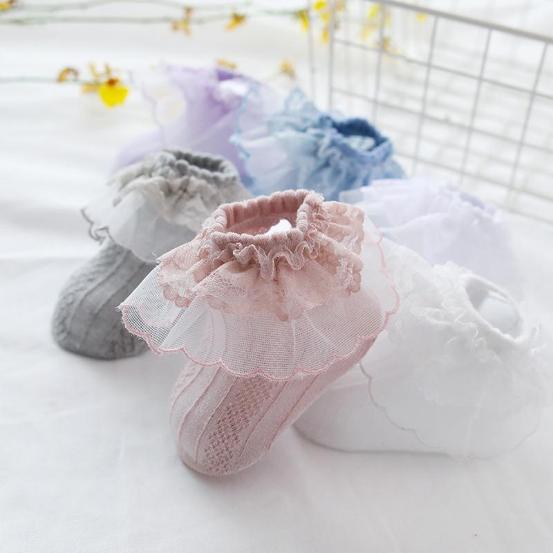 Sweet Lace Mesh Socks Wholesale children's clothing - PrettyKid