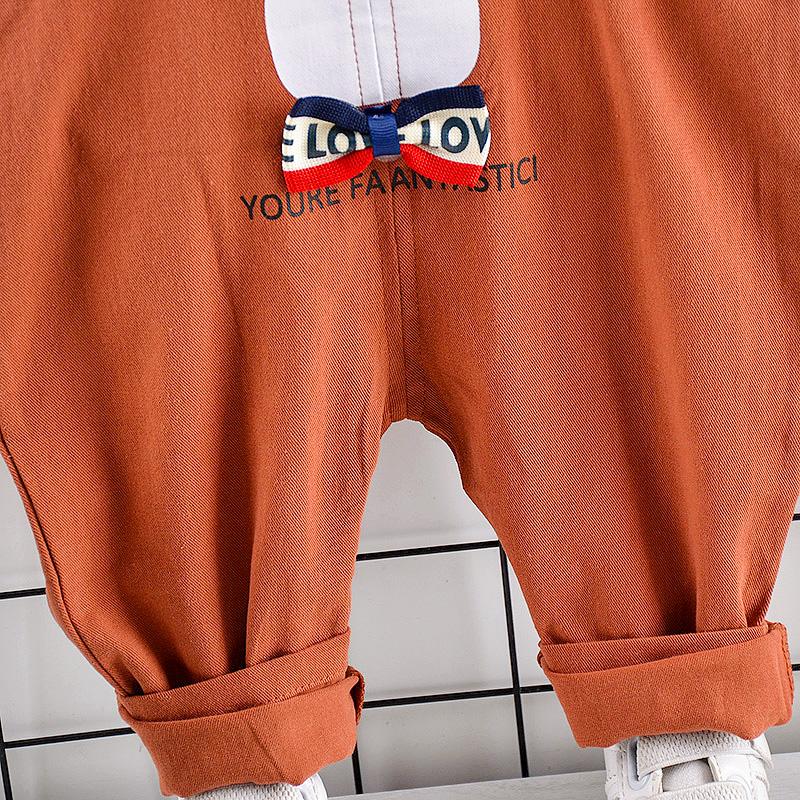 2-piece Sweatshirts & Bear Pattern Pants for Children Boy - PrettyKid