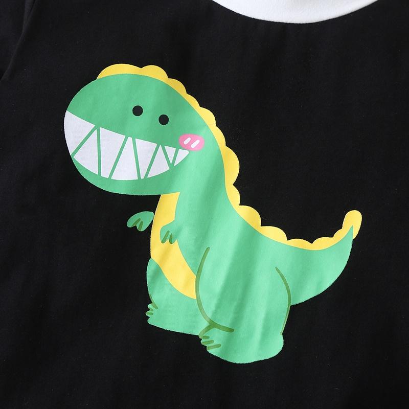 2-piece Dinosaur Pattern Sweatshirts & Pants for Children Boy - PrettyKid