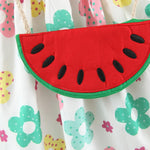 Watermelon Pattern Dress for Baby Girl - PrettyKid