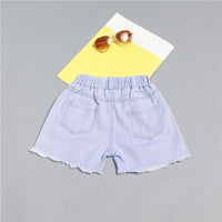 Grow Girl Pearl Denim Shorts - PrettyKid