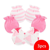 MOQ 5PCS children's boutique wholesale suppliers 3pcs Baby Anti-scratch Gloves - PrettyKid