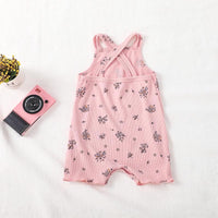 Sling Floral Printed Dress for Baby Girl Wholesale children's clothing - PrettyKid