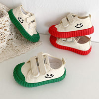 wholesale boys clothing Toddler Color-Block Velcro Canvas Shoes Wholesale - PrettyKid